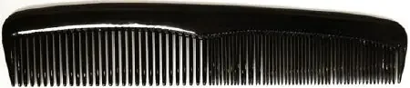 New World Imports – Comb 8 Inch Black Plastic – C2810