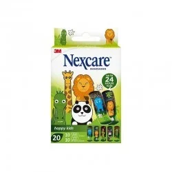Nexcare Happy Kids Animals 20 Plasters