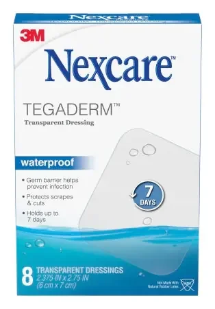 Nexcare Tegaderm – Transparent Film Dressing Rectangle 2-3/8 X 2-3/4 Inch 2 Tab Delivery Without Label Sterile – H1624