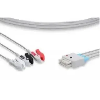 Nihon Kohden America – Electrode Clip 3-Lead, Grabber, Aha, 8 Pin Socket – BR-903PA
