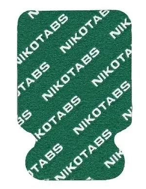 Nikotab – ECG Snap Electrode Resting Foam Backing 100 per Pack – 0315