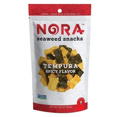 Nora Snacks, Tempura Spicy, 1.6 Oz(Case Of 12)