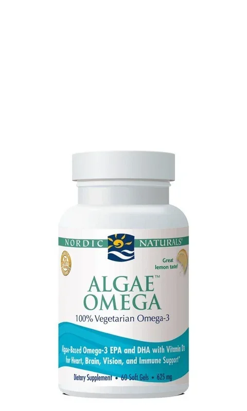 Nordic Naturals Algae Omega – Lemon 60 Softgel