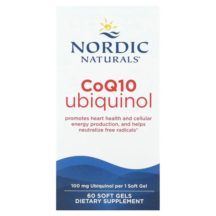 Nordic Naturals, CoQ10 Ubiquinol, 100 mg, 60 Softgels