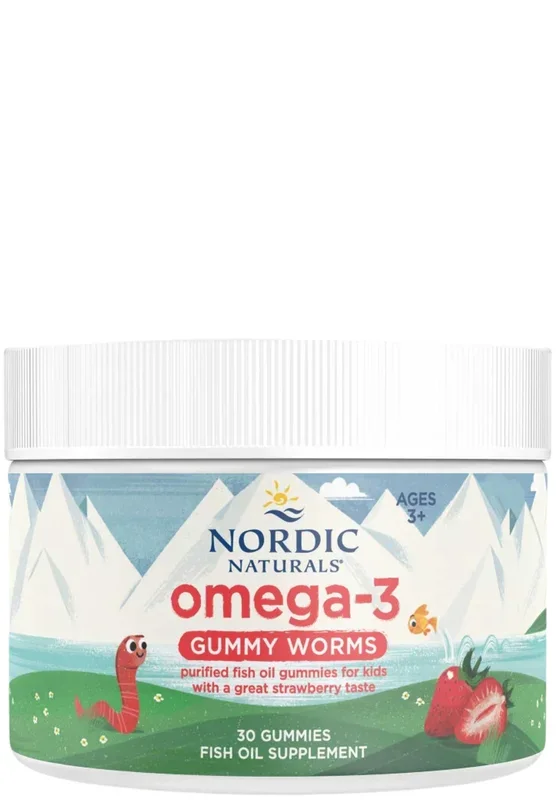 Nordic Naturals Nordic Omega-3 Gummy Worms