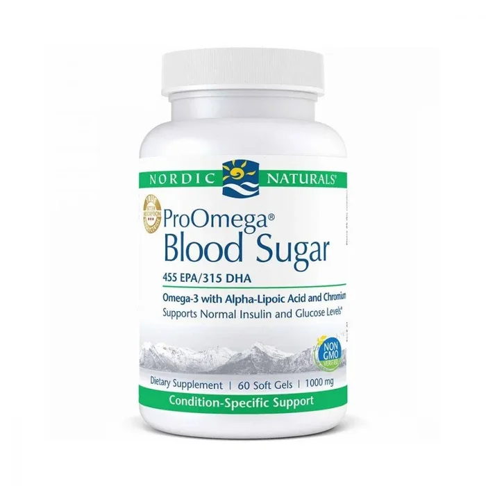 Nordic Naturals ProOmega Blood Sugar 60 softgels