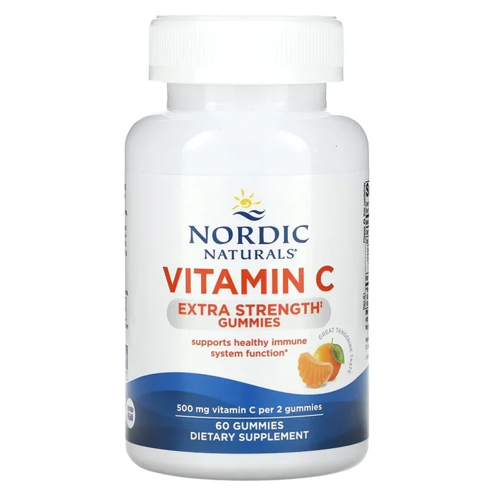 Nordic Naturals, Vitamin C Extra Strength Gummies, 60