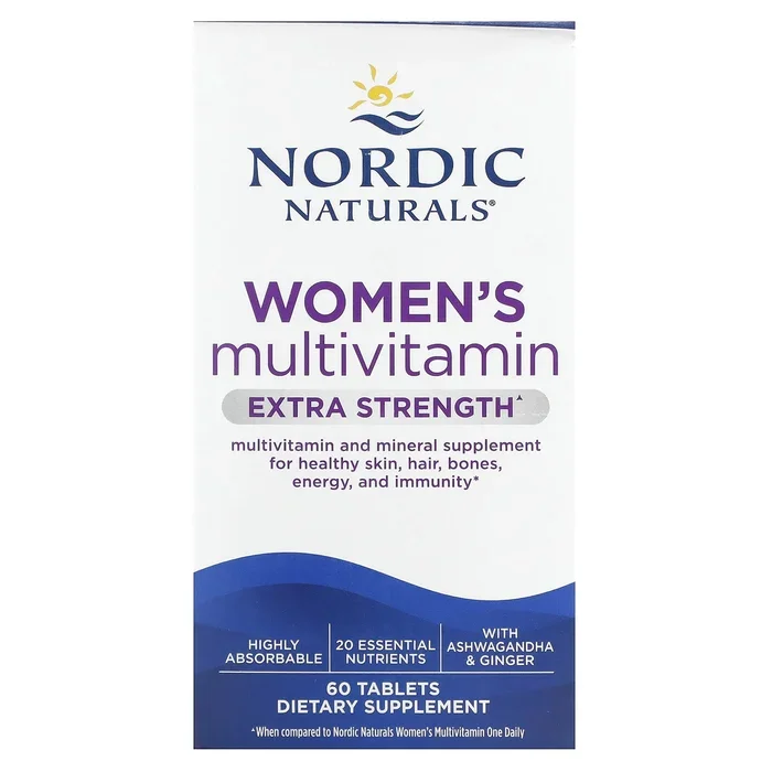 Nordic Naturals, Women’s Multivitamin Extra Strength, 60