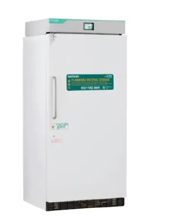 Norlake White Diamond Series – Flammable Storage Freezer Laboratory Use 30 cu.ft. 1 Solid Swing Door Manual Defrost – FF301WWW/0MTS