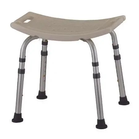Nova – Knocked Down Shower Chair Aluminum Frame Without Back 20 Inch Seat Width – 9121-R