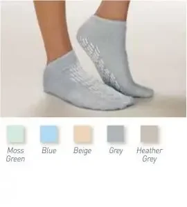 Nova – Slipper Socks 4X-Large Gray Ankle High – V0121
