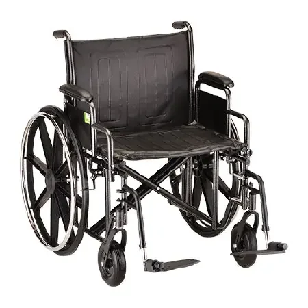 Nova – Wheelchair Desk Length Arm Swing-Away Footrest 22 Inch Seat Width Adult – 5220S