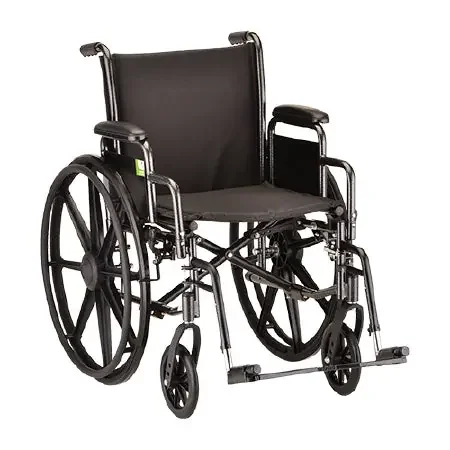 Nova – Wheelchair Swing-Away Footrest 18 Inch Seat Width Adult 300 lbs. Weight Capacity – 5180S