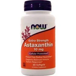 Now Astaxanthin – Extra Strength (10mg) 60 sgels