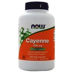 Now Cayenne (500mg) 250 vcaps