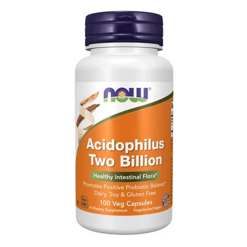 Now Foods, Acidophilus Two Billion, 2 Billion, 100 Caps