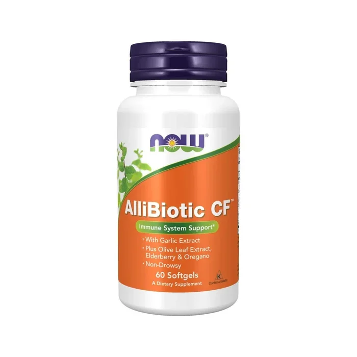 Now Foods Allibiotic CF 60 Softgels – 1811