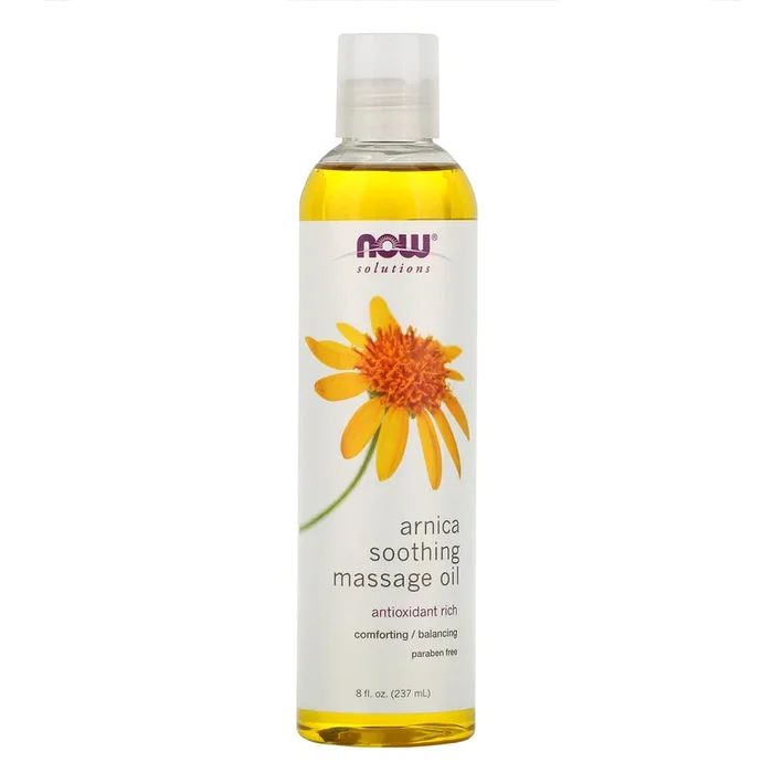 Now Foods, Arnica Warming Massage Oil, 8 OZ oil