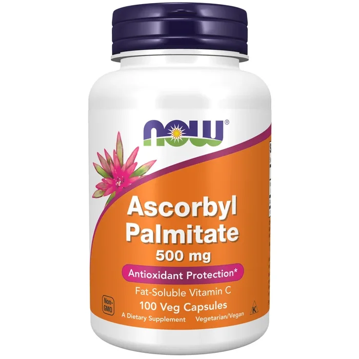 Now Foods Ascorbyl Palmitate 500 mg 100 Vcaps – 0608
