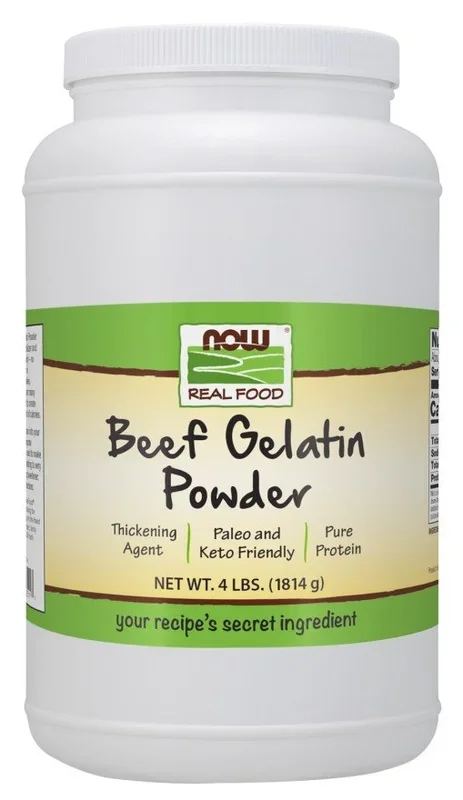 Now Foods Beef Gelatin Powder 4 lbs Powder