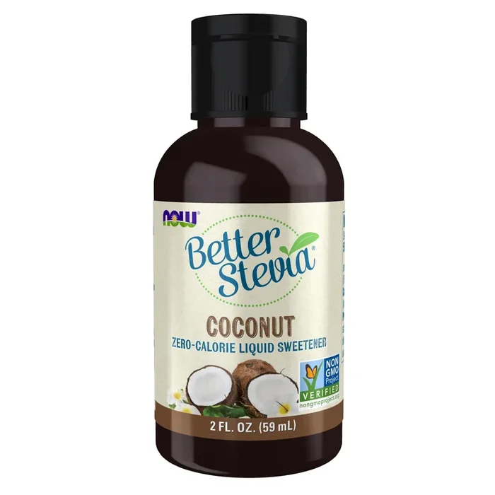 Now Foods BetterStevia Coconut Liquid Sweetener 2oz – 6930