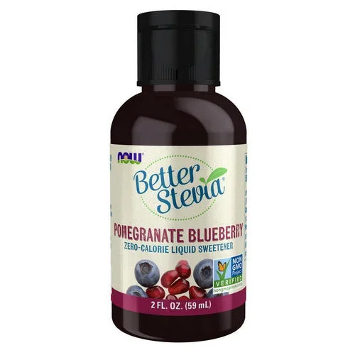 Now Foods, BetterStevia Liquid Pomegranate Blueberry, 2 Oz