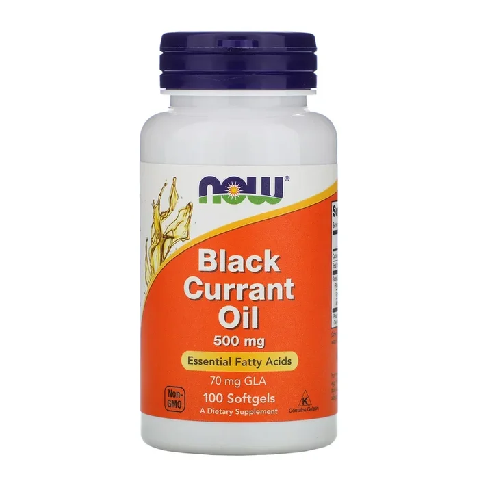 Now Foods, BLACK CURRANT OIL 90mg, 100 Softgels