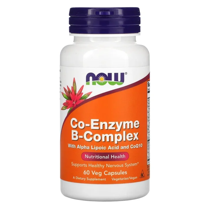 Now Foods, Co-Enzyme B-Complex, 60 Vegetarian Capsules
