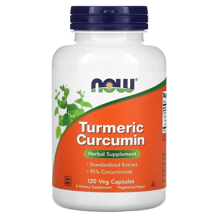 Now Foods, Curcumin Extract 95%, 120 Veg Capsules