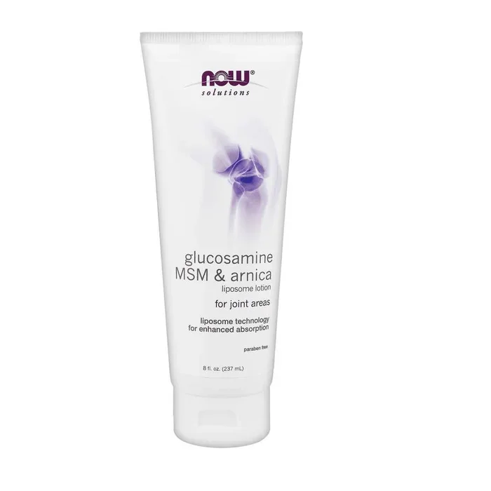 NOW Foods Glucosamine, MSM & Arnica Liposome Lotion 8 fl. oz.