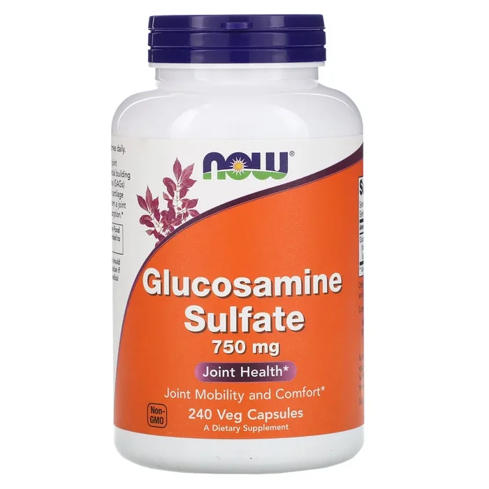 Now Foods, Glucosamine Sulfate 750 mg, 240 Capsules