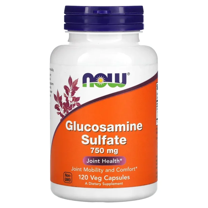 Now Foods, GLUCOSAMINE SULFATE 750mg, 120 Capsules