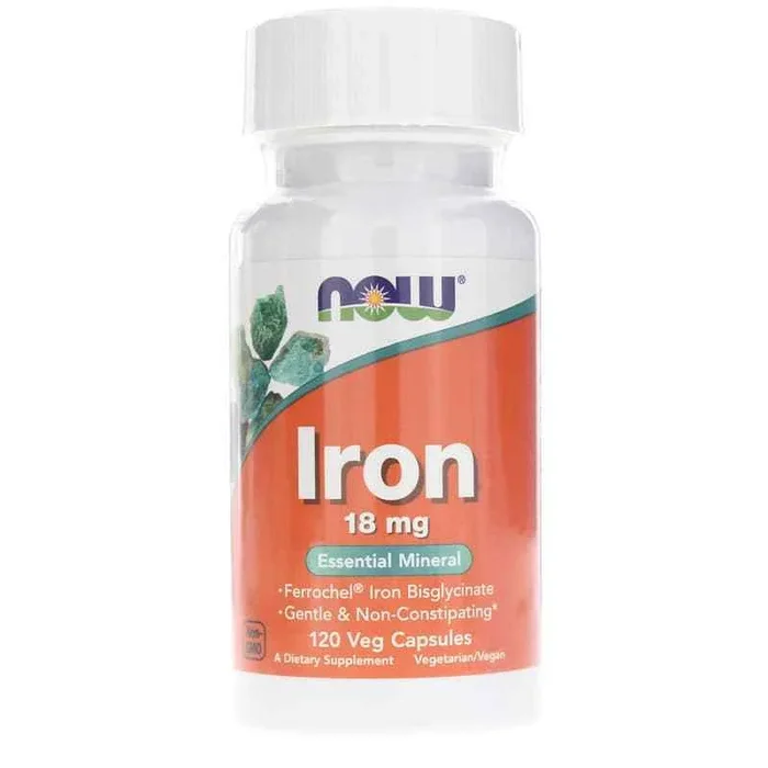 NOW Foods Iron 18 Mg