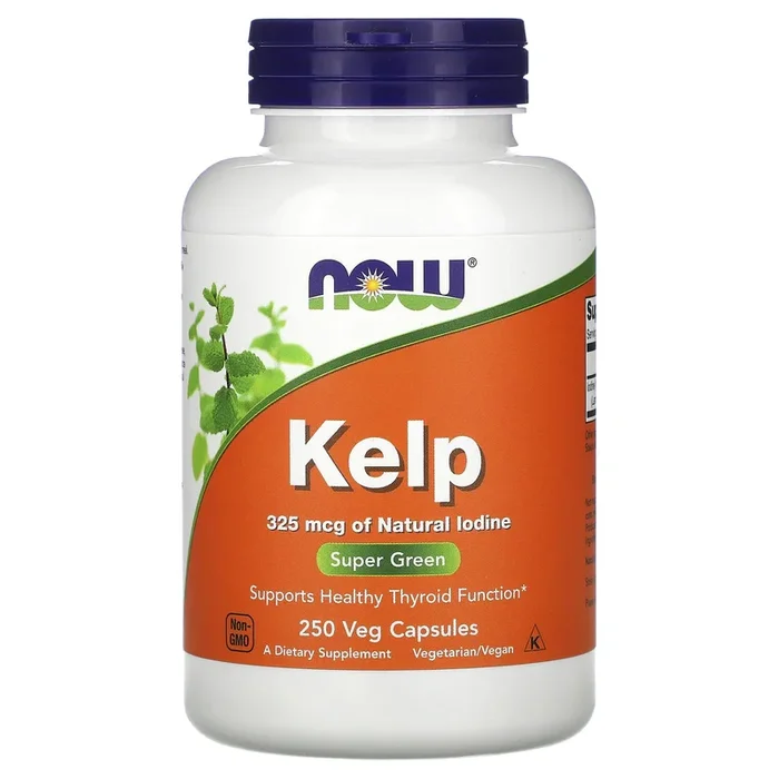 Now Foods, Kelp 550 mg 250, 250 Veg Capsules