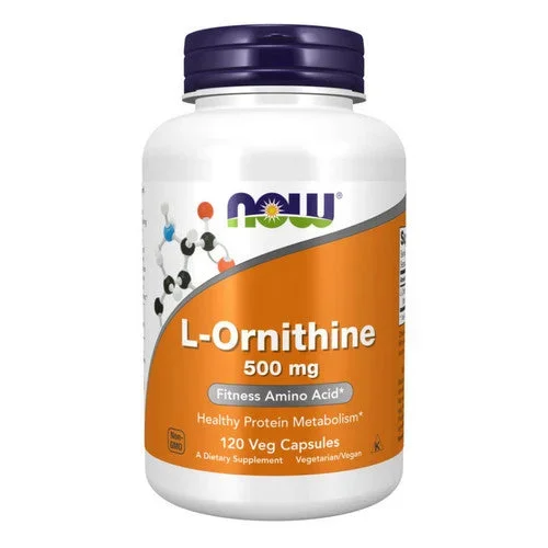 Now Foods, L-Ornithine, 500 mg, 120 Caps