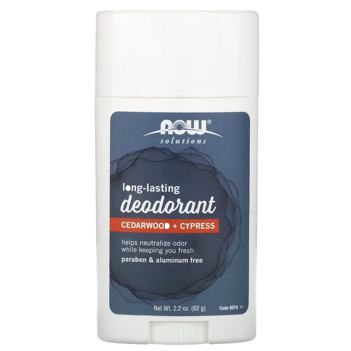 Now Foods, LONG-LASTING DEOD STICK CEDARWOOD + CYPRESS, 2 OZ