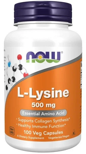 Now Foods Lysine 500mg 100 Veg Capsule