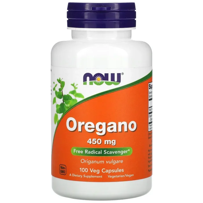 Now Foods, Oregano 450 mg, 100 Capsules