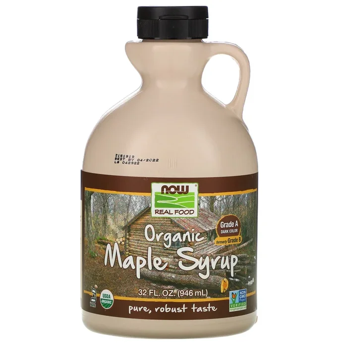 Now Foods, Organic Maple Syrup Grade B, 32 OZ OZ