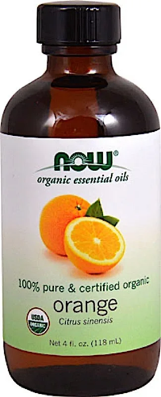 Now Foods, ORGANIC ORANGE OIL, 4 Oz