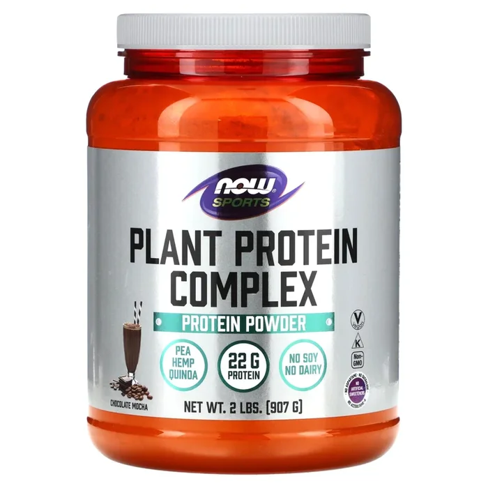 Now Foods, Plant Protein Complex, Chocolate Mocha, 2 LB