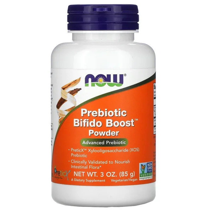 Now Foods, PREBIOTIC BIFIDO BOOST POWDER, 3 Oz