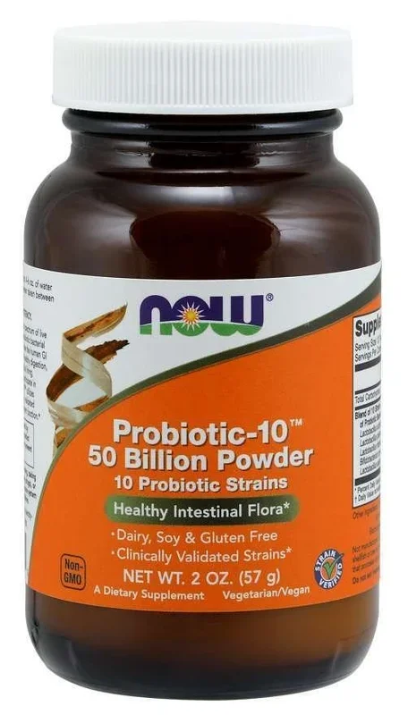 Now Foods Probiotic-10 50 Billion 2 oz Powder