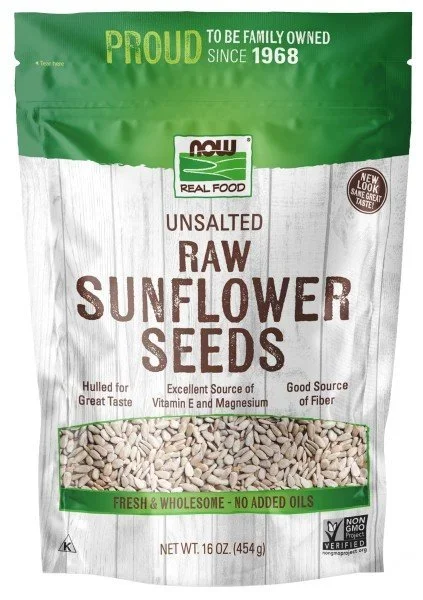 Now Foods Sunflower Seeds Hulled Raw 1 lb Seed