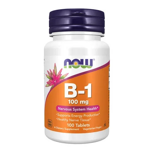 Now Foods, Vitamin B-1, 100 mg, 100 Tabs