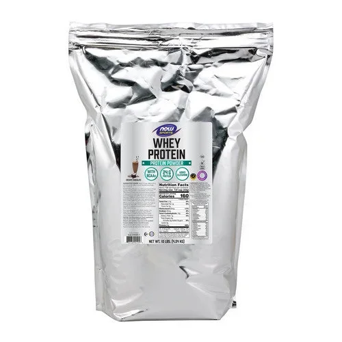 Now Foods, Whey Protein, Dutch Chocolate, 10lb