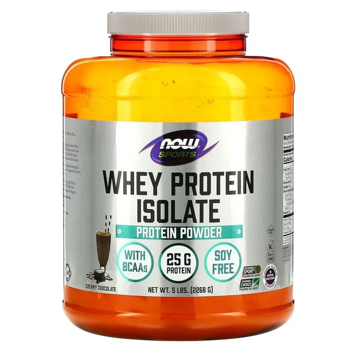 Now Foods, WHEY PROTEIN ISOLATE CHOCOLATE, 5 Powder