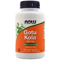 Now Gotu Kola (450mg) 100 vcaps