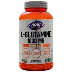 Now L-Glutamine (1000mg) 240 caps