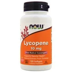 Now Lycopene (10mg) 120 sgels